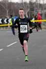 Max Pearson (Tynedale) finishing 3rd in the under-15s  Elswick Road Relays.